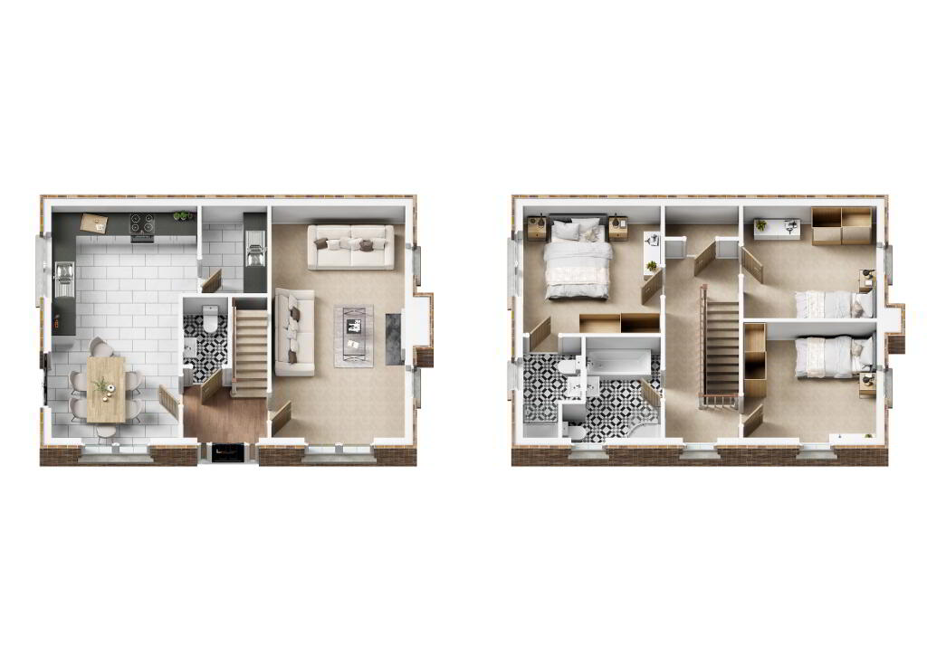 Floorplan 1 of The Cologne - Ht6, The Spires, Dungannon Road, Portadown