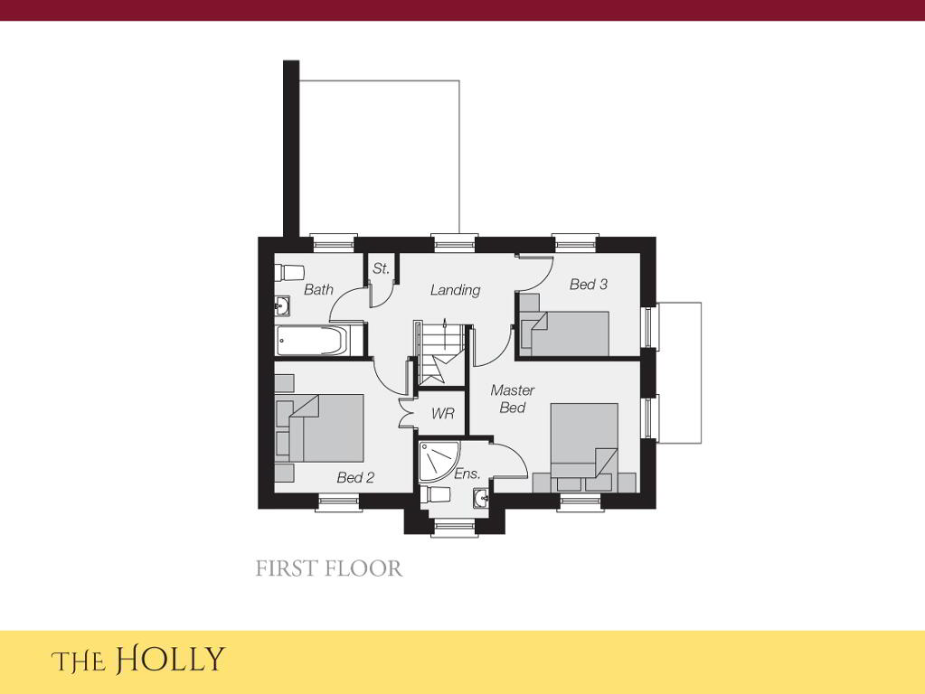 Floorplan 2 of The Holly, Ro Rua, Moneynick Road, Toomebridge