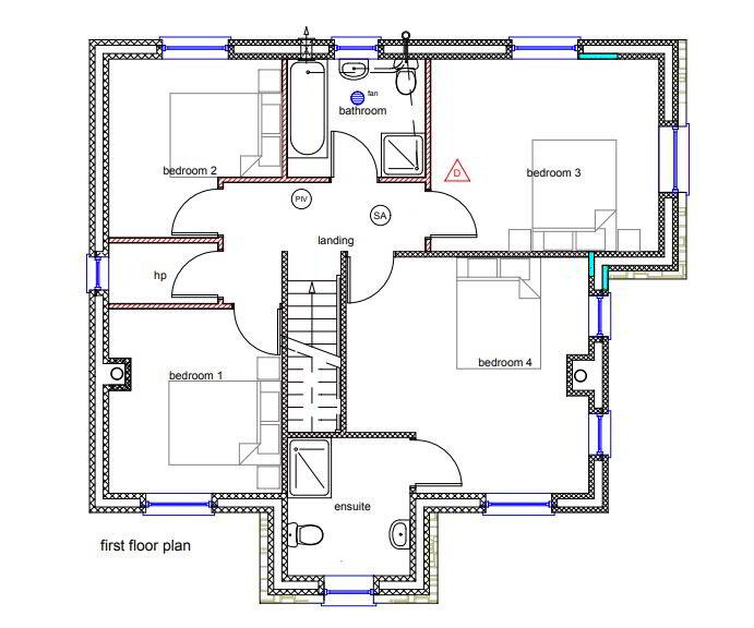 Floorplan 2 of Detached, Roxborough Manor, Currans Brae, Moy