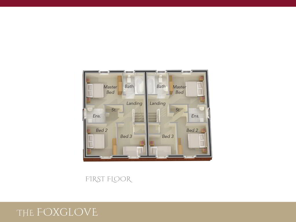 Floorplan 2 of The Foxglove, Ro Rua, Moneynick Road, Toomebridge