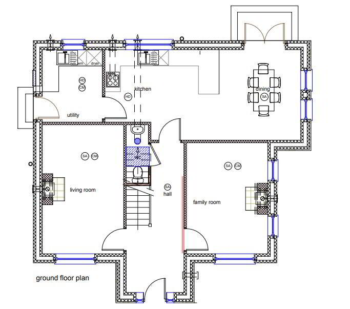 Floorplan 1 of Detached, Roxborough Manor, Currans Brae, Moy