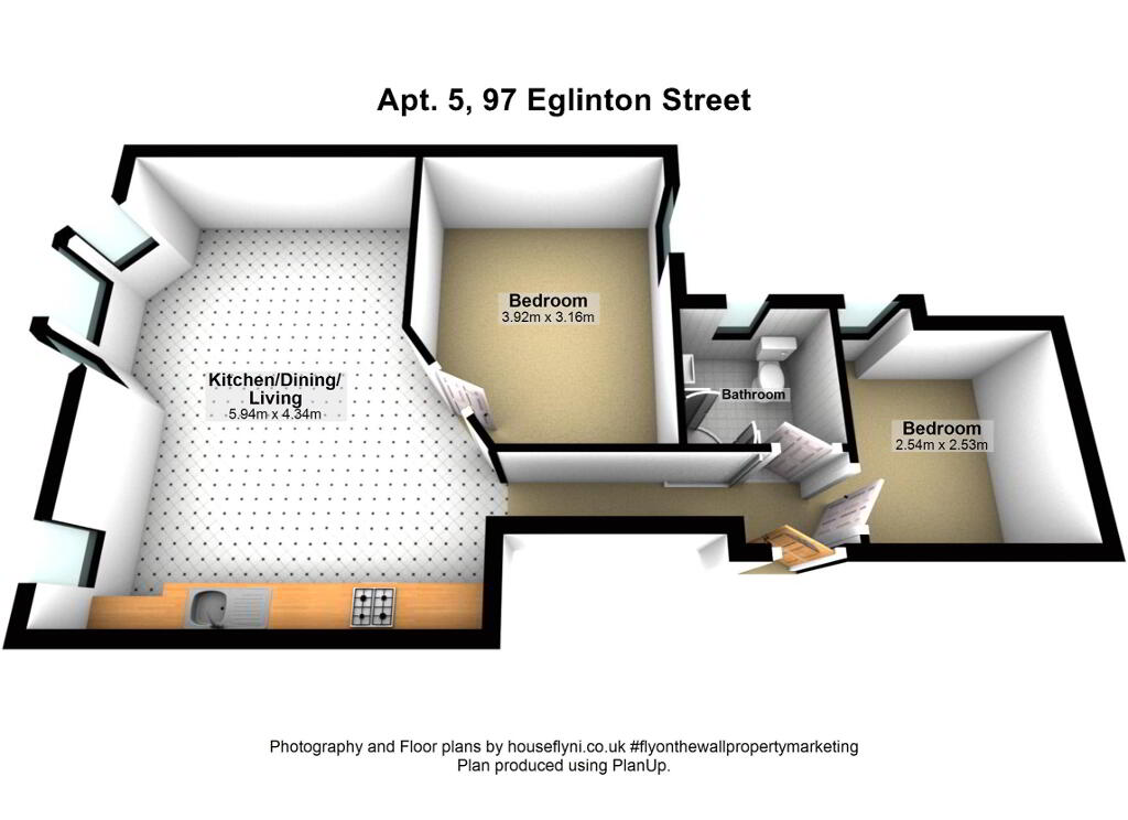 Floorplan 1 of Erin Court, Erin Court, 97 Eglinton Street, Portrush